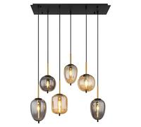 Lámpara colgante Blacky (40 W, L x An x Al: 80 x 34 x 120 cm, E27)