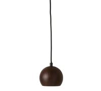 Lámpara Colgante Bola Ø12 Nuez Nogal