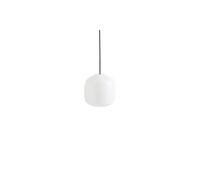 HAY Lámpara de techo Buoy Ø20 cm Opal glass-anthracite blue