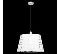 Lampara colgante celaya 1xe27 blanco regx40d de fabrilamp.