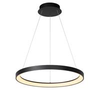 Lámpara colgante circular negra VIDAL LED 48W de Lucide