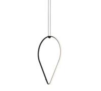 Flos Lámpara de techo Arrangements Drop Black. down