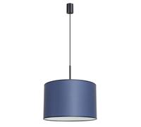 Lámpara colgante con pantalla Nevia Azul Marino