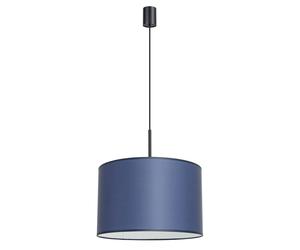 Lámpara colgante con pantalla Nevia Azul Marino