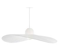 IDEAL LUX Lámpara de suspensión Madame SP1 1 luz E27 60W Blanco 174396
