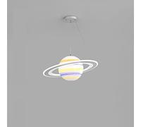 Lámpara Colgante Creative Planet para habitación Infantil, Dormitorio de bebé, guardería Infantil, Redonda, Interesante, lámpara de araña LED Colgante, luminaria Decorativa para Interior, is
