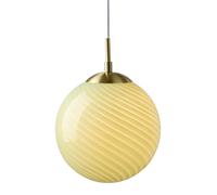 Lámpara Colgante de Bola de Caramelo Ø30 Olive Oliva