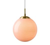 Lámpara Colgante de Bola de Caramelo Ø30 Rosa Rosa