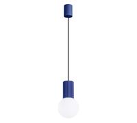 Sollux Lighting Halo lámpara colgante 1x8 W blanco-azul oscuro SL.1739