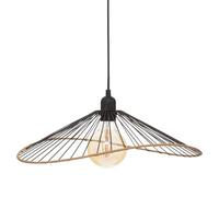 Factory Cuadros Lámpara Colgante Alain Metal Negro | Elegante Diseño