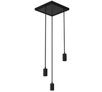 Lámpara colgante de Segula Madox Square 3x ˝Wave˝ 4260512911706