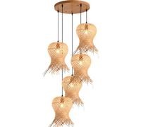 Lámpara Colgante de Travertino Amarillo de 1 Luz, Estilo Japonés, Lámpara Colgante de Piedra, Mini Lámpara Colgante Retro de Travertino, Araña Nórdica para Isla de Cocina Y Comedor.