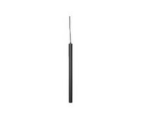 Lámpara colgante de tubería Grande de hierro/ Negro
