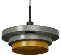 Lámpara colgante decorativa OSRAM Layers, con casquillo E27, 400 mm, IP20, metal, verde/amarillo