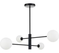 Lámpara colgante Dorada, 4 bombillas G9, color , modelo LP-002/4P BK, marca Light Prestige