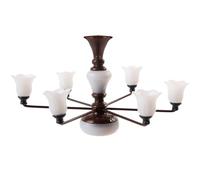 Lámpara Colgante en Miniatura para Micro Paisaje, Modelo 3v | Metal y Abs, Detalle Realista y Luminosa, Decoración para Mini Casa y Amigos o Familia