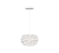 Lámpara Colgante Eos Micro Blanco con Rosetón Plano en Blanco