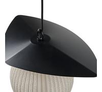 Satellite Lámpara Colgante Exterior Ø27 Blanco Crema