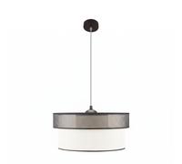 Abrila Felix Negro/Blanco - Colgante Moderno 1Xe27 50 Cm