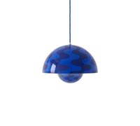 &Tradition Lámpara colgante Flowerpot VP7 Cobalt blue-Twilight blue