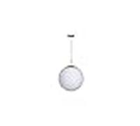 Lampara colgante global 1xe27 blanco/oro 20d de fabrilamp.