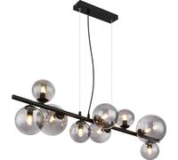 Globo Lighting Riha lámpara colgante x3.5 W negro-humado 56133-9H