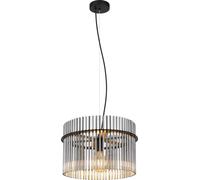 Globo Lighting Gorley lámpara colgante 1x60 W negro-humado 15698H