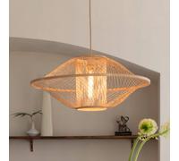 Lámpara colgante GOOD & MOJO Maui, color natural, Ø 70 cm, bambú, E27