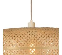 Lámpara colgante GOOD & MOJO Palawan, asimétrica, natural, Ø 60 cm