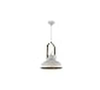 Lampara colgante guimar 1xe27 blanco campana 50-120x24d de fabrilamp.