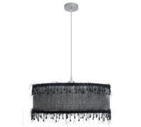 Abrila Hilos Negro - Colgante Clásico 1Xe27 50 Cm
