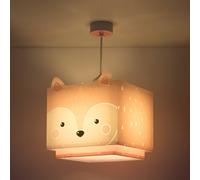Dalber Lámpara Techo Colgante Infantil Little Fox Rosa 64582M E27