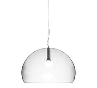 Lámpara colgante Kartell Small Fl/Y, cristal transparente