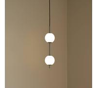 Lámpara colgante LED Audrey de UMAGE, color acero, 2 luces, Ø 12 cm