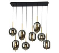 Globo Lighting Blacky lámpara colgante x40 W blanco-humado 15345-8