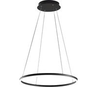 Lámpara Colgante Led Giotto 36w Negra 3508-40-101 Fabas Luce