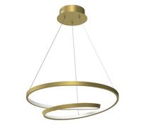 Lámpara colgante LED dorada LUCERO Milagro ML7950