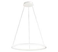 Lámpara colgante LED EDGE, 86W, color blanco mate, marca Perenz
