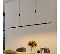 Lucande LED Lámpara colgante Stakato (Moderno) en Negro hecho de Metal e.o. para Salón & Comedor (6 llamas, lámpara, techo