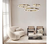 Lámpara colgante LED Maytoni Saturno, forma de anillo, latón EC:EPREL:1370239