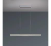 lámpara colgante LED Nano 2.0 de Bopp, longitud 100 cm, color aluminio