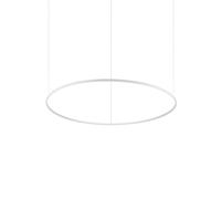 Lámpara colgante LED Oracle Slim de IDEAL LUX, blanca, 3.000 K, Ø 150 cm
