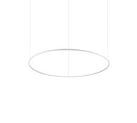 Lámpara colgante LED Oracle Slim de IDEAL LUX, blanca, 4.000 K, Ø 150 cm