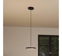 Lámpara colgante LED Paulmann Hildor, Zigbee, negro