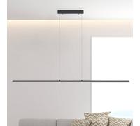Lámpara colgante LED PURE Lite, grafito, 160 cm, CCT, atenuable