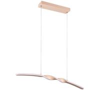 Lámpara colgante LED REALITY Ginko, modelo R35791166, 18W, 1980 lúmenes, 3000K, luz blanca cálida, IP20, color arena