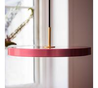 Lámpara colgante LED UMAGE Asteria Medium, rosa/latón, Ø 43 cm EC:EPREL:887500