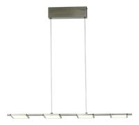 Lámpara colgante LED Uranus, 120 cm, hierro, 4 x 5W, 2000 lúmenes, luz blanca cálida (3000K), con función EasyDim