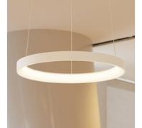 Lámpara colgante LED Vivy de Arcchio, Ø 58 cm, blanca, metal