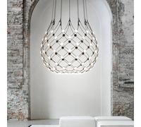 Lámpara colgante Luceplan Mesh Wireless, Ø 100 cm, 2 m, Bluetooth